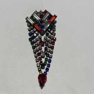 Elegant Multicolor Crystal Pendant